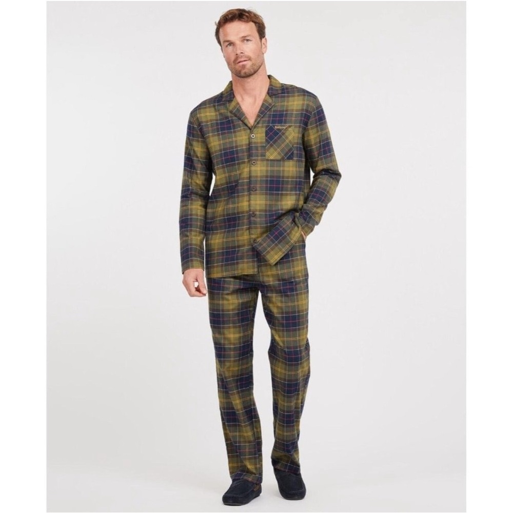Men’s Barbour Laith 2-Piece Pajama Set - CLASSIC TARTAN - medium - NWOT